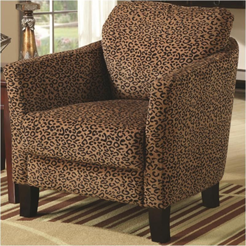 Leopard Print Exotic Accent Chair New in Box