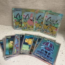 SpongeBob Topps chrome lot (18)