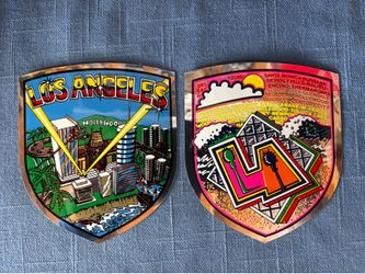 Vintage Los Angeles Stickers (1995) - Brand New!
