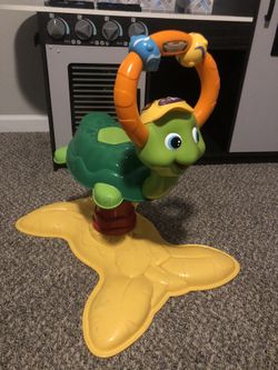 Vtech Bouncy Turtle Toy Sounds And Lights 