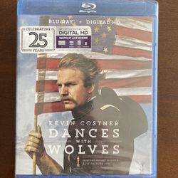 Brand New Unopened Blu Ray of Dances with Wolves