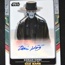 Cad high quality Bane autograph A-DK