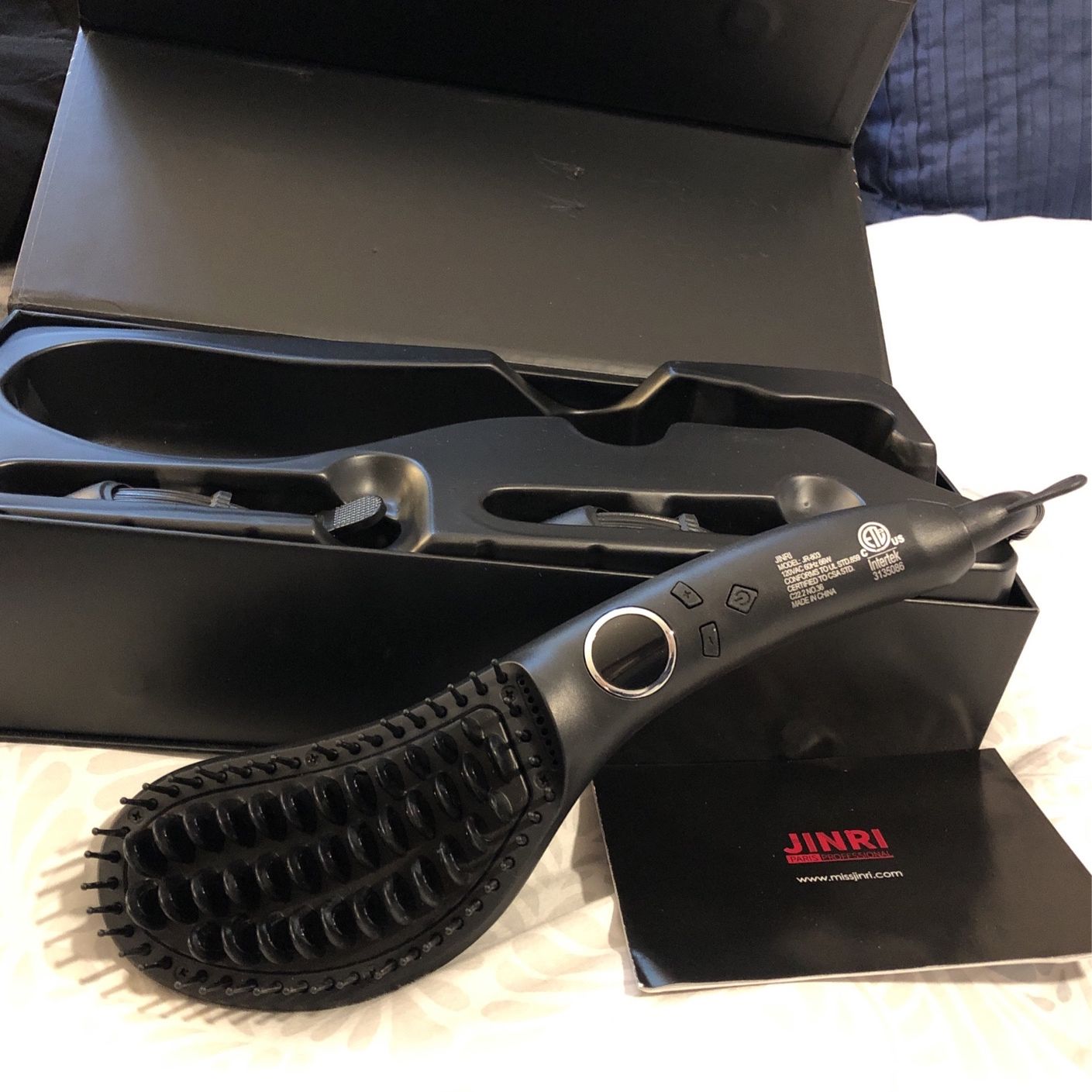 JINRI Heated Straightening Brush