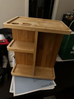 Bamboo make up Organizer