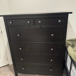 Ikea Hemnes set dark brown