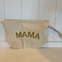 Canvas MAMA Zipper Bag 