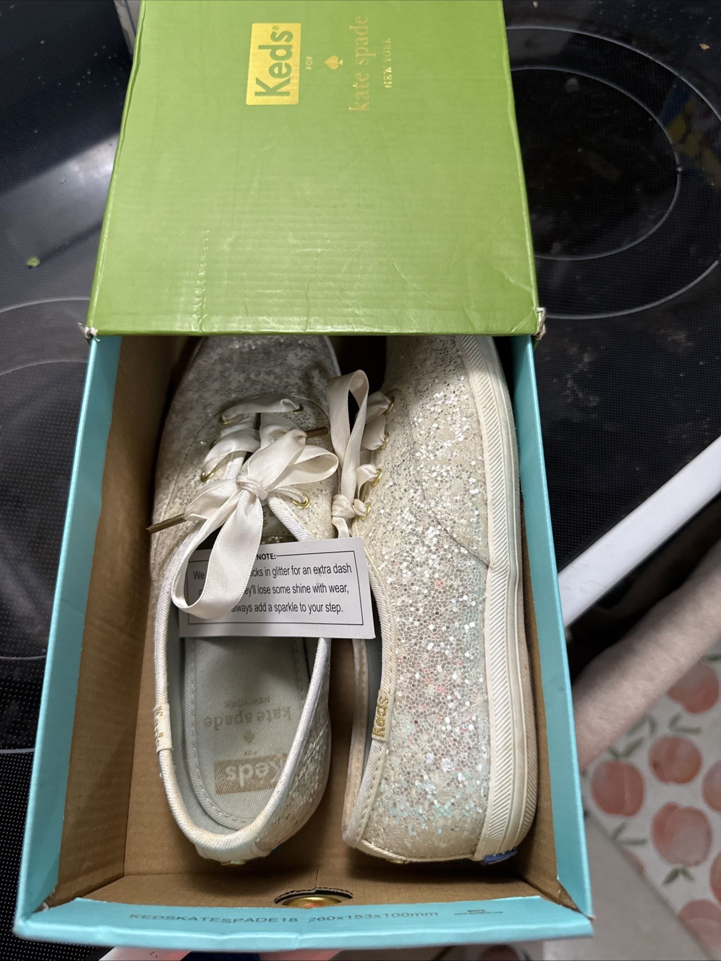 Kate Spade Glitter Dream Wedding Sneakers 