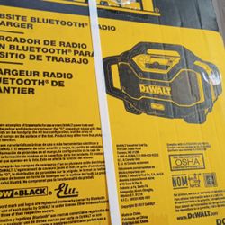 Dewalt New Radio Bluetooth Charger 
