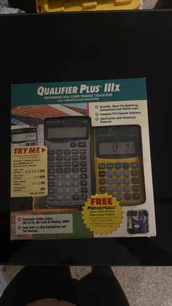 Qualifier Plus IIIx Real Estate Calculator