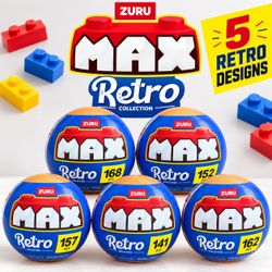 Zuru Max Retro Collection Surprise Balls – 5 Pack