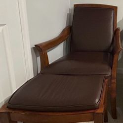 Foot chair and foot rest