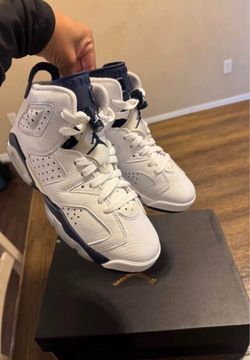 AIR JORDAN 6 midnight Navy GRADE SCHOOL