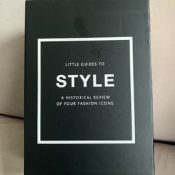 Luxury Designer Fashion Books : Little Guides to Style 