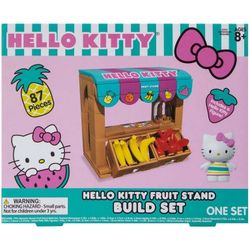 Hello Kitty Build Set & Figure - Fruit Stand - 87 Pieces - Ages 8+ $9.99