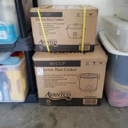 2 Brand New Electric Rice Cookers 