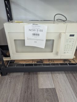 GE 1.6 Cu.Ft Over The Range Microwave With 1 Year Warranty.