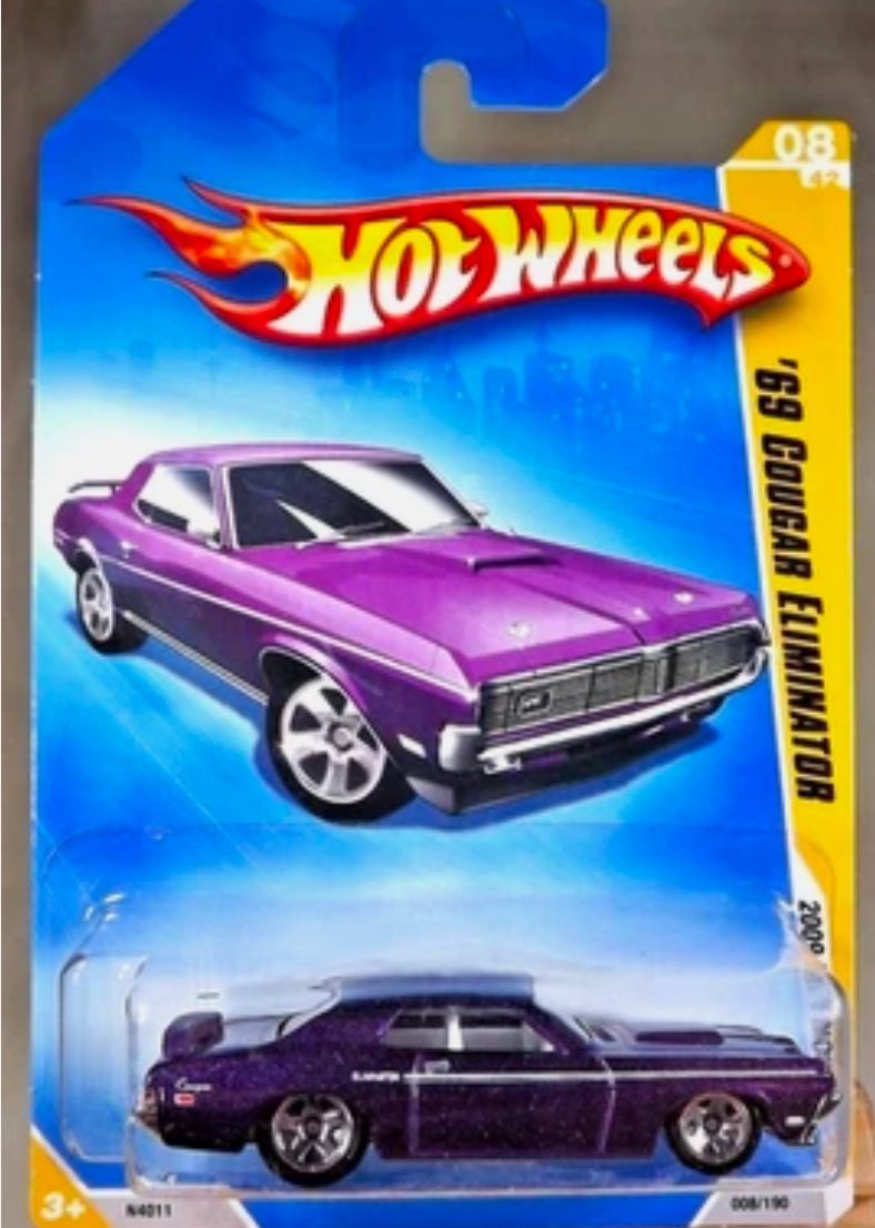 2009 Hot Wheels '69 Cougar Eliminator