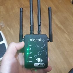 Aigital WiFi Extender 5 Gig. And 4 Gig. With WAN And LAN