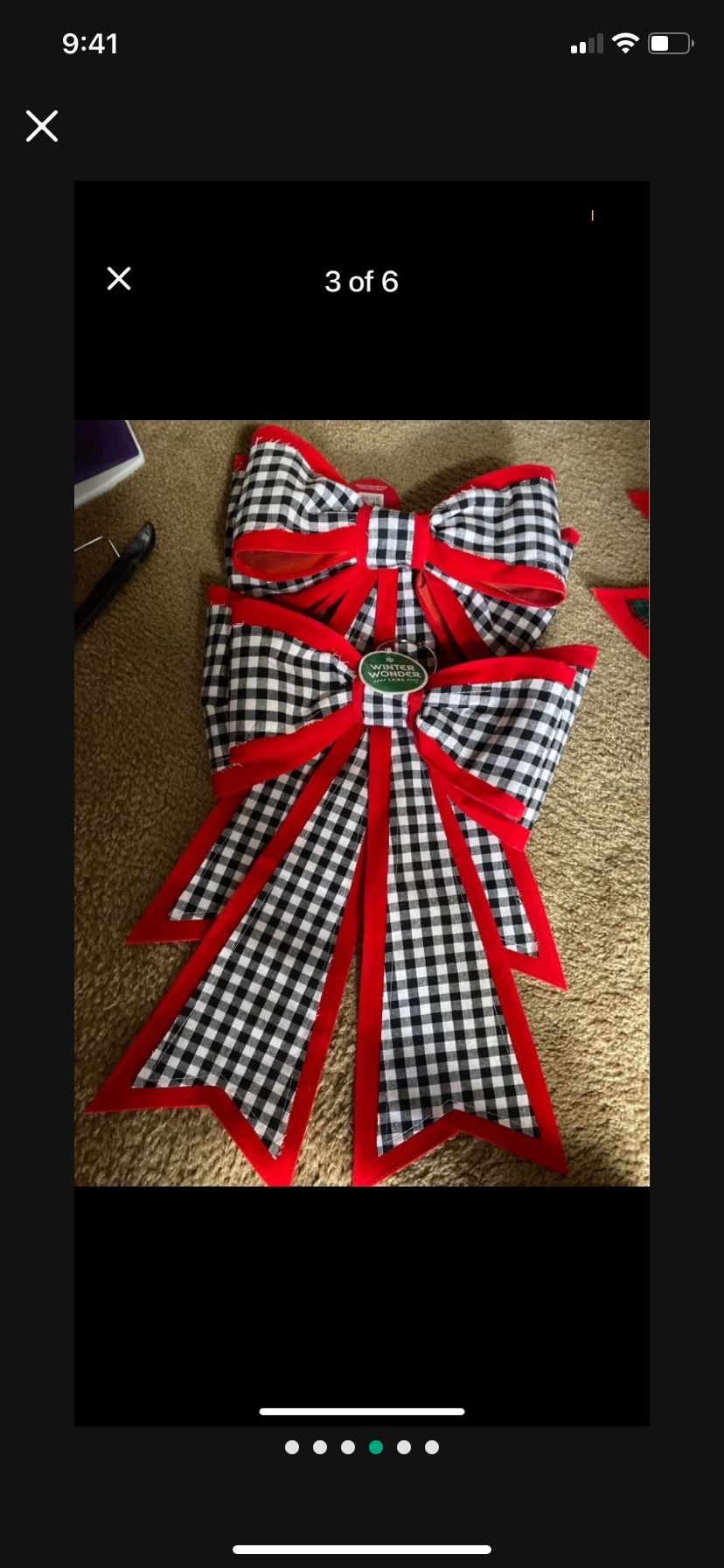 Huge Decorative Bows 16 x 16
