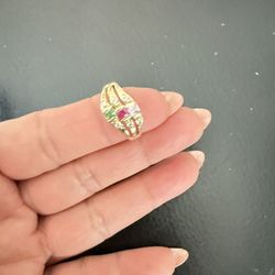 14K Gold Ring 