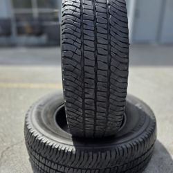 LT245 75 17 (2) (P33) TIRES MICHELIN LTX AT2    90% TREAD 