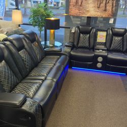 Beautiful Reclining Sofa And Loveseat Set New