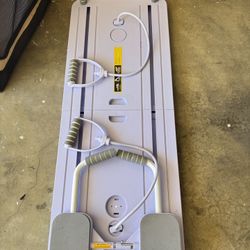 Pilates Board - Pilates Reformer Set, Multi-Purpose Foldable Pilates Reformer Board for Home