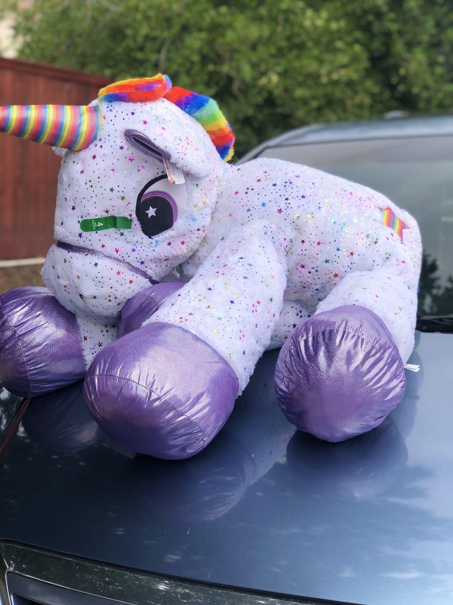 Big Magical pony teddy bear