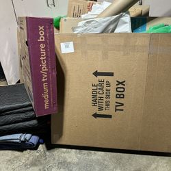 Moving Boxes And Supplies