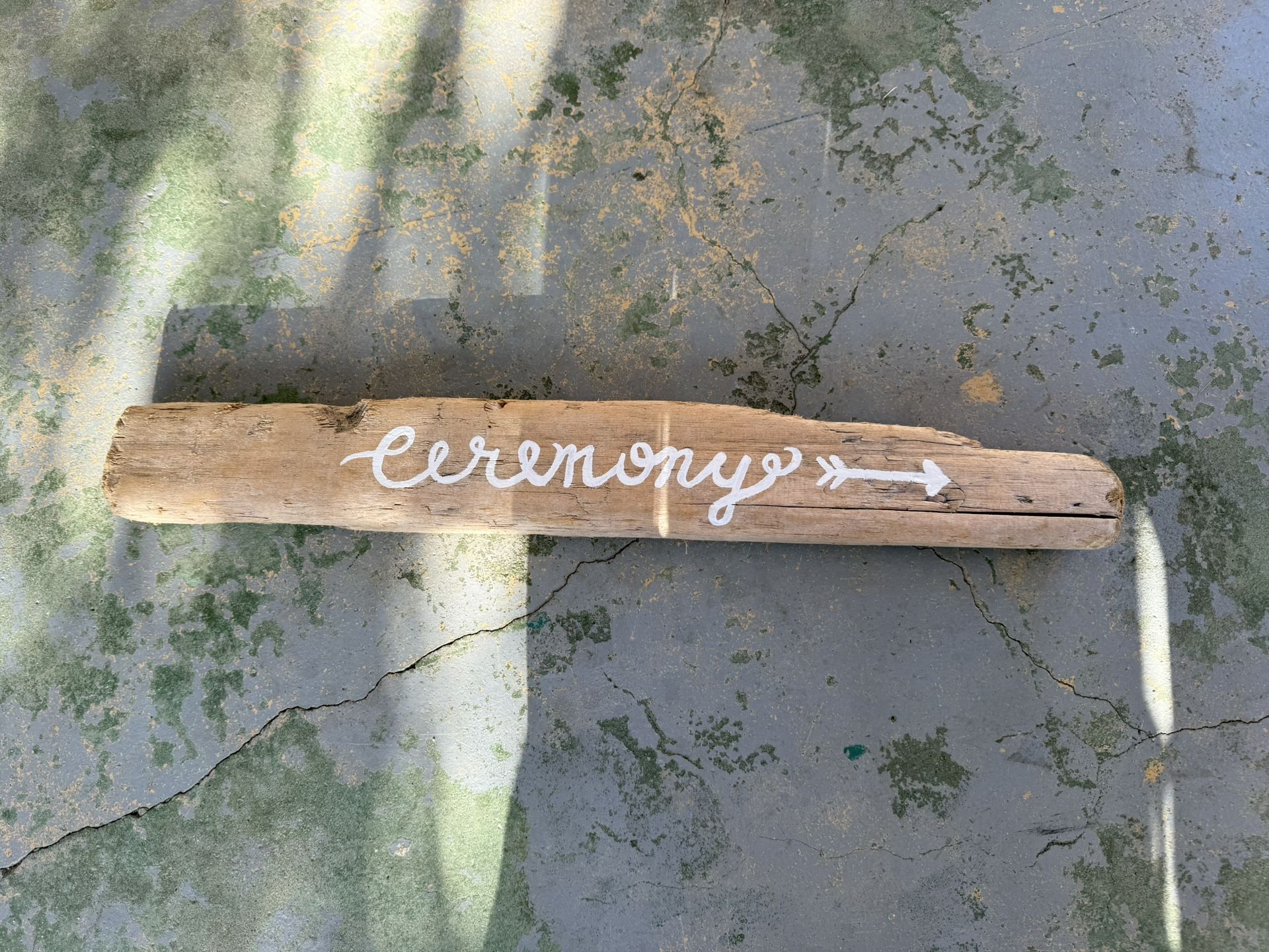 Wedding Ceremony Sign