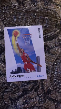 Scottie Pippen SkyBox SkyMaster Basketball Card