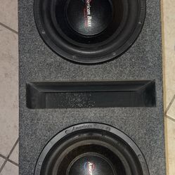 2 10” subwoofers