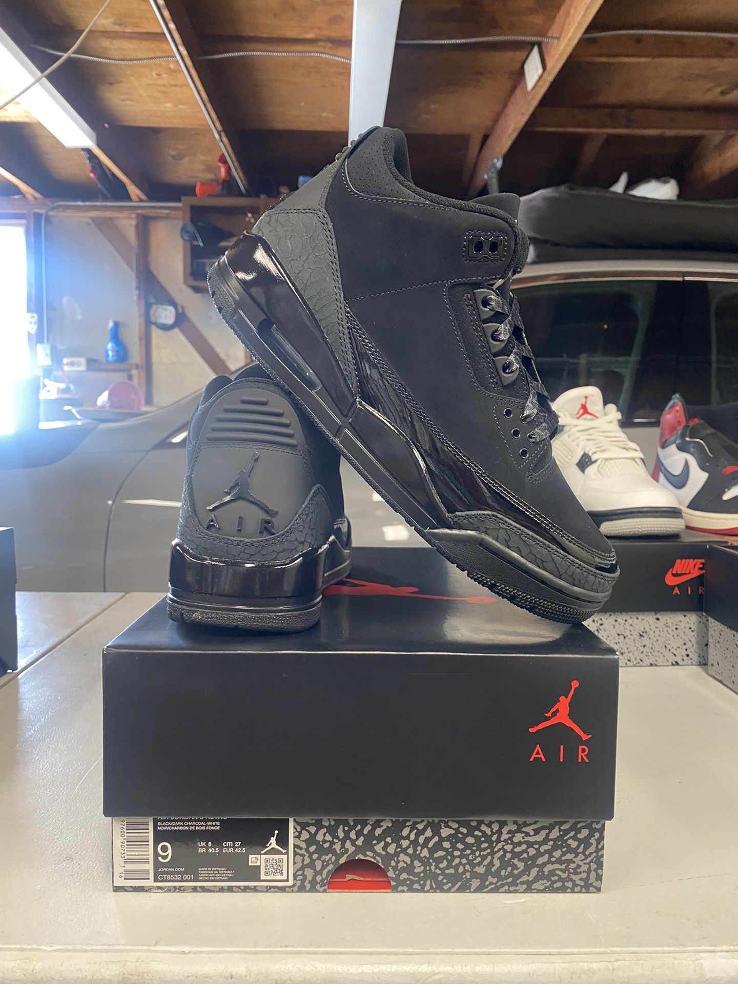 Black Cat 3s Sz 9 DS