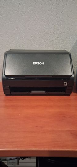 Epson Workforce ES-400 II Duplex Scanner (model J382D) **like new**
