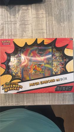 Ascended Heroes Mega Emboar ex Box