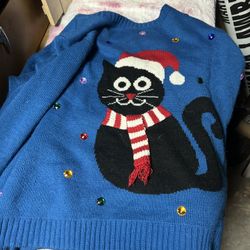 Women's Ugly Christmas Sweater Size 2X