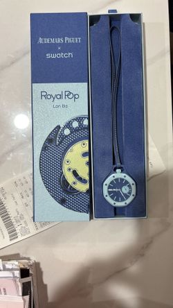 Swatch AP watch Blue Miami Beach FAIR OFFERS PICKUP NOW!