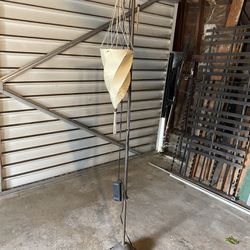 Antique Dimmable Lamp With Silk Shade