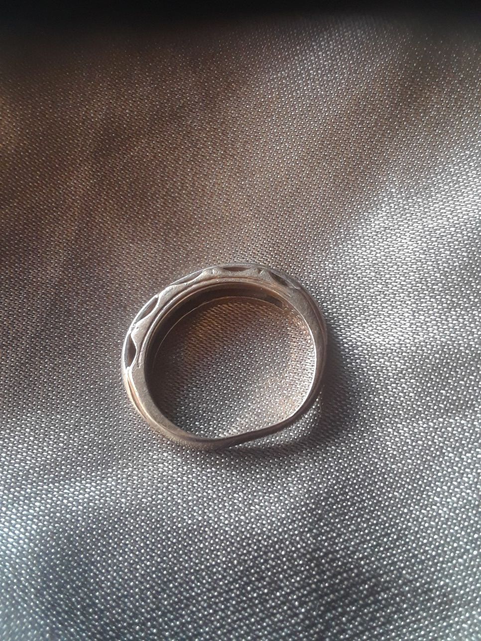 14k two toned gold ring