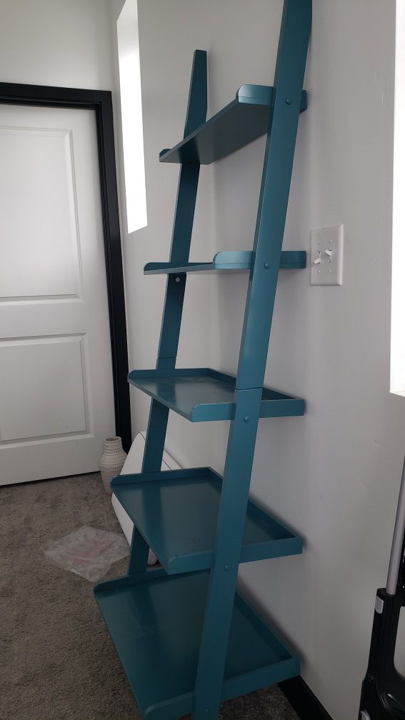 Book shelf, great condition (ladder style)