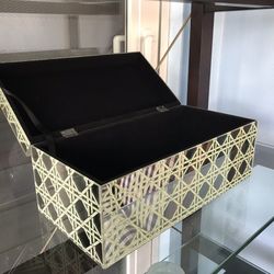 Velvet Lines mirrored Box