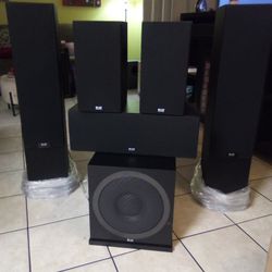 ELAC  Home theater system..    