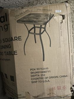 Patio Table