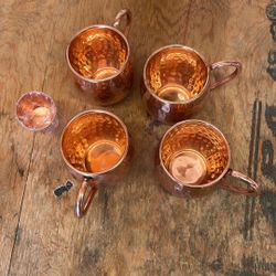 Moscow Mule Copper Mugs