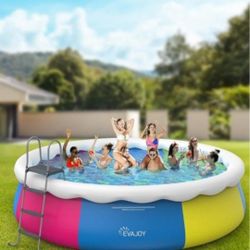 18ft *48in Above Ground Pool with Filter Pump,