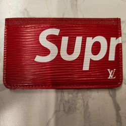 Supreme x LV Card wallet 