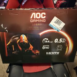 brand new 27 inch aoc monitor 