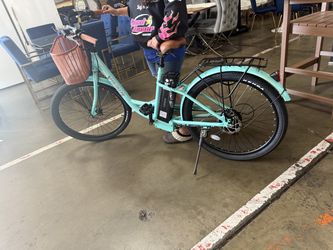 Viribus 26" Electric Bike 7 Speed for Adults Beach Cruiser E-bike with 36V 13Ah Battery, Pink $500