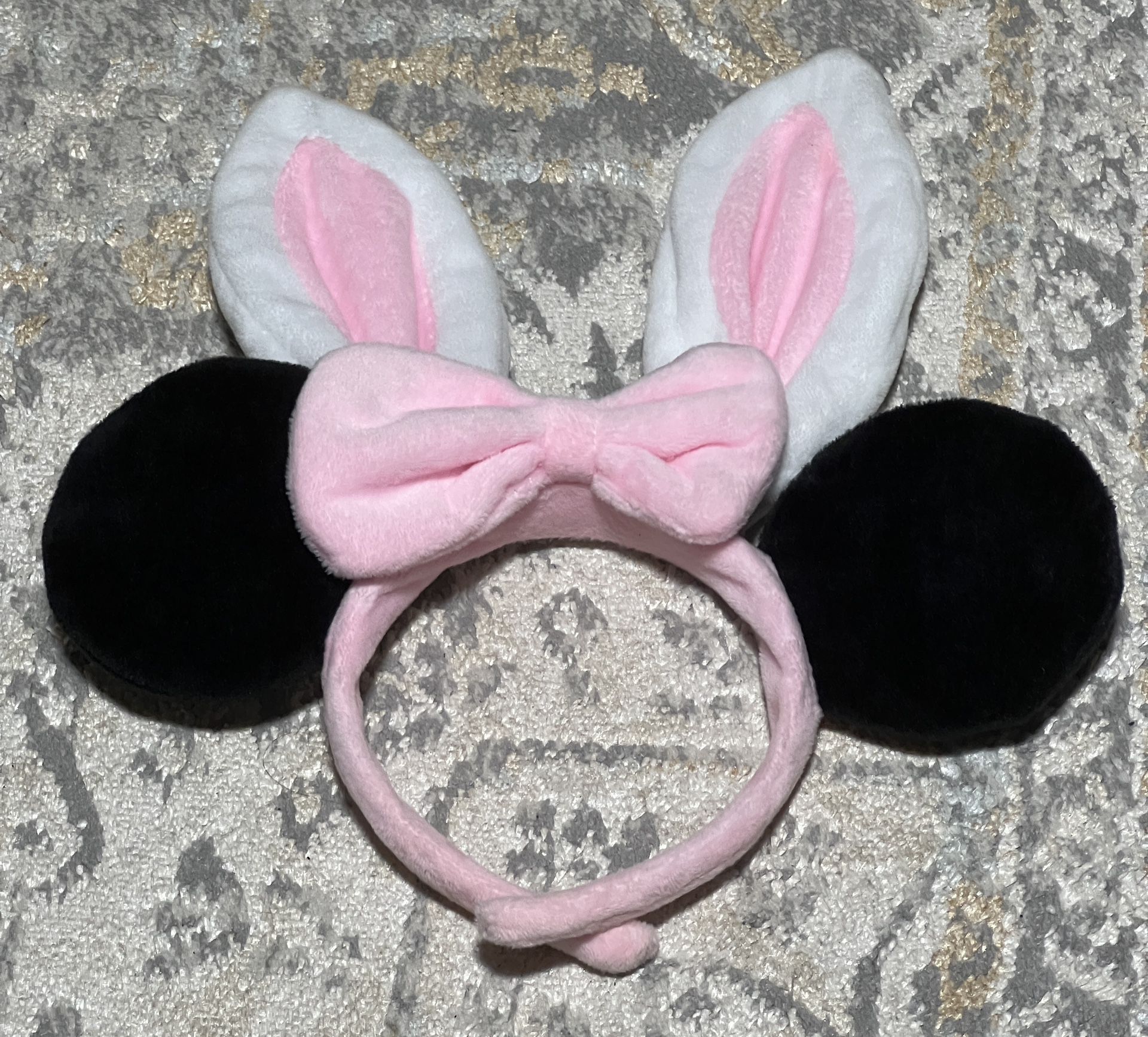 Disney Minnie Mouse Ears Pink/White Kids Headbands 