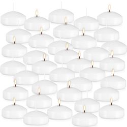 36 Floating Candles, Smoke-Free and odorless, Burning